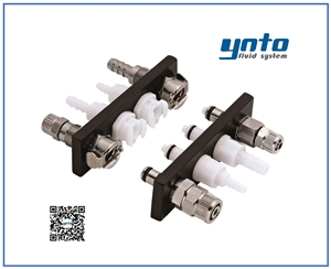 Multi–Mount 多管道面板系列接頭，CPC塑料快速接頭 Multi-Mount Series
